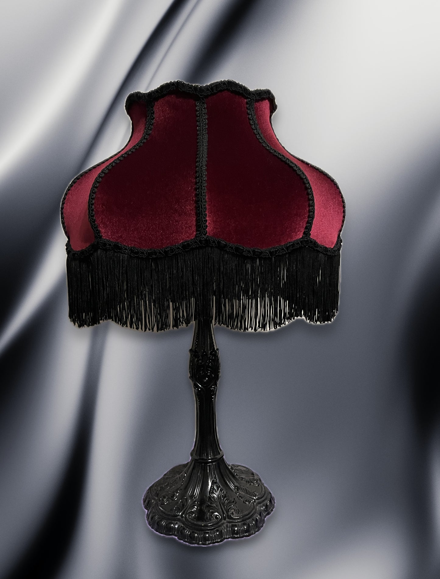 Burgundy Velvet Corset Nightshade