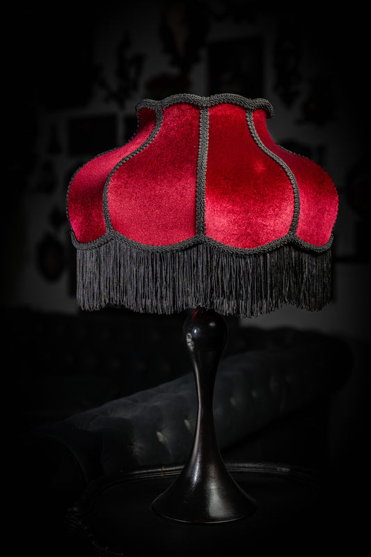 Burgundy Velvet Corset - READY TO SHIP